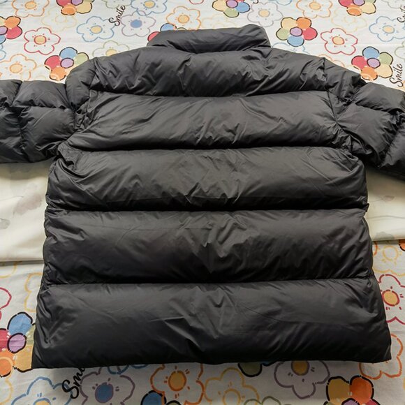 Moncler Short Down Jacket In Black - Picture 2 of 10